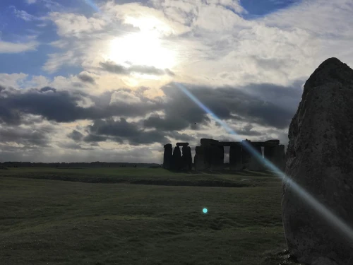 Stonehange... like thousands of years before.